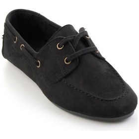 Resim Bambi Siyah Kadın Loafer Ayakkabı K01688012172 Siyah 