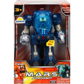 Resim Enco Store M.a.r.s Sesli ve Işıklı Zırhlı Robot 