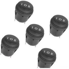 Resim Maiyame 3 Pozisyonlu Su Geçirmez Kaya Anahtarı, 10a/125v, 6a/250v, 3 Pinli, 5 Adet 