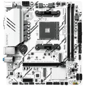 Resim Jgınyue B350m-plus Amd B350 Chıpset Ddr4 4000 Mhz Oc Matx Am4 Gamıng Anakart-93445 