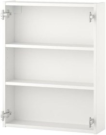 Resim Banyo duvar dolabı iskeleti, beyaz, 60x15x75 cm 