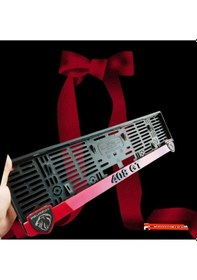 Resim Plakalık Uyumlu Lazer Kesim Pleksi 3d Kabartma 2 Adet / Isimli Plakalık / Kişiye Özel Plakalık 