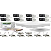 Resim Hıkvısıon Hd-Tvı 8 Kameralı Güvenlik Kamera Sistemi 