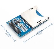 Resim Sd Kart Modülü Hafıza Bellek Okuma Yazma SPI 3.3V/5V Data Kayıt Logger Arduino Memory Ses Mp3 Kayıt Sorunsuz Alışveriş Keyfi