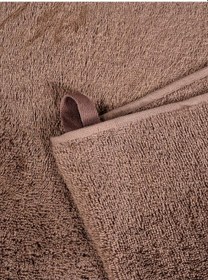 Resim Banyo Havlusu Tekli Pamuk Bale Sütlü Kahve 