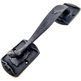 Resim Büro Ev Dekoru İçin 22x5cm Retro Pirinç Maksi Ayak Kapı Çekme Kolu 