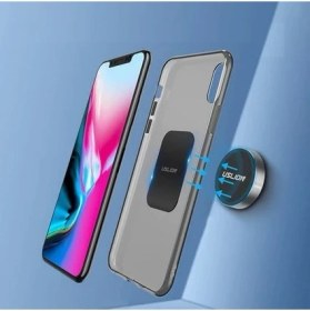 Resim Uslion Cep Telefonu Tutucuları Için Metal Plaka Seti 2'li 