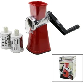 Resim Çerçici Büyük Jumbo Kollu Değirmen Rende Doğrayıcı 3pcs Çelik Başlık 