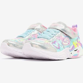 Resim Skechers Unicorn Dreams Çocuk Gri Spor Ayakkabı 