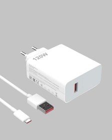 Resim Flzdgnkr 120w Hızlı Şarj Başlığı Ultra Güçlü Type-c Adaptör Kablo Dahil 