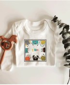 Resim Genel Markalar Boo Halloween Desenli Organik Bebek Uzun Kol Body 