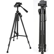 Resim Utp Canon Nikon Sony Fotoğraf Makineleri Için 3kg Taşıma Kapasieteli 157CM Tripod 