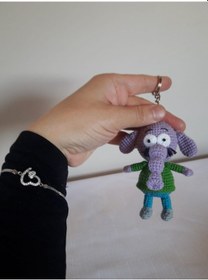 Resim Amigurumi Kral Şakir Anahtarlıklar 