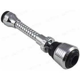 Resim Fleks Hortumlu Perlatör Tasarruflu Mutfak Banyo Musluğu Başlığı 