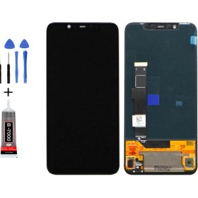 Resim Telefon Kulübesi Xiaomi Redmi 8 LCD Ekran Dokunmatik + Tamir Seti Siyah 