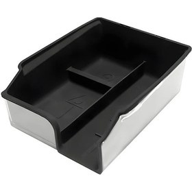 Resim Honeybeeshop Model 3 Y Merkez Konsol Silikon Saklama Kutusu Siyah Elde Taşınabilir Organizer Minimalist Depolama Araç Aksesuarı 