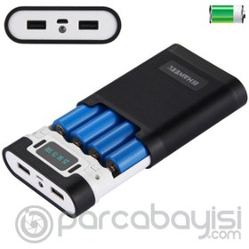 Resim Haweel Diy 4X18650 Dijital Göstergeli Pil powerbank kutusu 