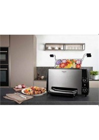 Resim Hotpoint VG 120 GHXO- 106011 Dik Izgara Inox 