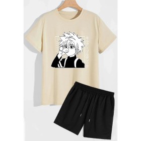 Resim Trendypassion Anime Şort T-Shirt Eşofman Takımı 