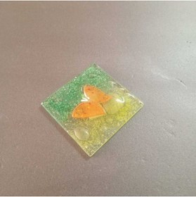 Resim şen tek hediyelik cam banyo gider kapağı 