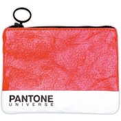 Resim Lisanslı Pantone C1 Yıkanabilir Bozuk Para Cüzdanı (543121922) Kırmızı 