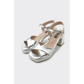 Resim Derinet Platformlu Kadın Topuklu Ayakkabı 