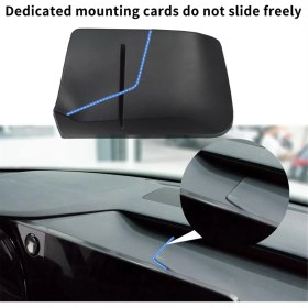 Resim Timeless Tre Orta Konsol Gösterge Paneli Tepsisi Gösterge Paneli Düzenleyici Saklama Kutusu (Yurt Dışından) 