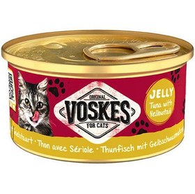 Resim Voskes Ton Balıklı ve Sarıkuyruk Jelly Kedi Yaş Konservesi 85 Gr 