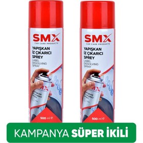 Resim SMX Yapışkan Iz Çıkarıcı Sprey 500 ml 2 Adet 
