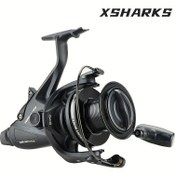 Resim XSHARKS 10000 Model 4.6:1 Dişli Oranı Avrupa Karp Balığı Olta Kamışı, Ön ve Arka Fren Yapısı Özellikli, Hem Tatlı Su Hem de Tuzlu Su Olta Kamışları için Uygundur. 