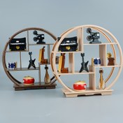 Resim 1 adet Ev Dekorasyonu Sergi Standı, Minyatür El Sanatları, Küçük Figürler, Takılar, Mikro Manzara Sergileme Rafı, Minyatür Oyuncak Saklama Rafı, Karikatür Bebek Düzenleyici, Küçük Eşyaları Düzenlemek İçin Uygun, Çok Fonksiyonlu Sergi Rafı, Montaj Gerektirmez 