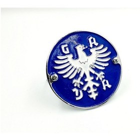 Resim Adac Etiketlere Özel Panjur Arması Vidalı Mavi Arma 