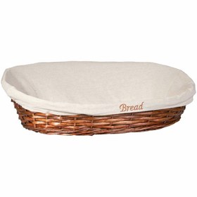 Resim Biradlı Hasır Açık Büfe Konik Sepet 55*40 Cm 