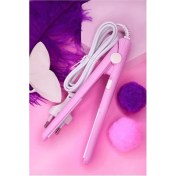 Resim Seramik Ucu Mini Saç Düzleştirici Maşa Taşınabilir Mini Düzleştirici 