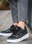 Resim Mj 2282 Bağcıklı Kalın Taban Erkek Sneaker 001 