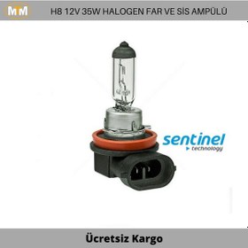 Resim Sentinel H8 Halogen Far Ve Sis Ampülü 12V 35W 