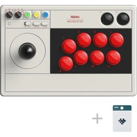 Resim Nintendo Switch ve Windows Için Bluetooth Arcade Stick - Nintendo Switch [ 