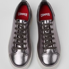 Resim Camper Runner Up Deri Kadın Spor Ayakkabı K200645-056 Gümüş 