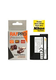 Resim Nikon D500 D600 D610 ve D750 için En-El15 En-El15B Batarya Pil 