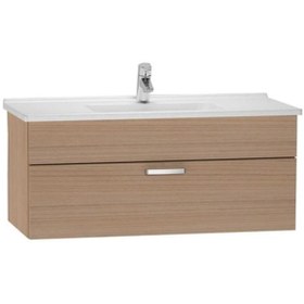 Resim VitrA S50 Lavabo Dolabı 100 Cm Tek Çekmeceli Altın Kiraz 56071 