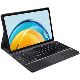 Resim Honor Uyumlu Pad X9 Bluetooth Touchpad Klavye+stand Kılıf-bkk5 