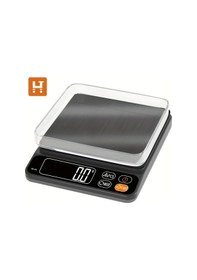 Resim Willowhaven Habuybuy Gl-01 Taşınabilir Mutfak Terazisi 0.1g Hassas Gram Tartı Abs Siyah Siyah 