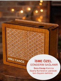 Resim 10.000 Tl Hedefli Ahşap Para Sayma Kumbarası 