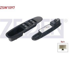 Resim Cam Acma Anahtarı Grup Cercevelı 8 Pın Fıat Punto Evo 2009-2012 