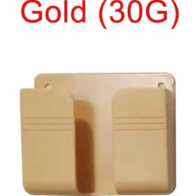 Resim GongtuShop 30G Altın Tarzı Duvar Telefonu Tutucu Uzaktan Kumanda Cep Telefonu Fiş Tutacağı Şarj Standı Yumruksuz Yapıştır Ev Tipi Organizatör Saklama Kutusu Yeni (Yurt Dışından) 