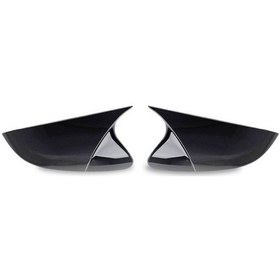 Resim PASSAT B7 2011-2014 IÇIN UYUMLU YARASA AYNA KAPAGI PIANO BLACK 