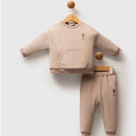 Resim U.s. Polo Assn Erkek Bebek Kahverengi Takım 5274-48949 kahverengi 