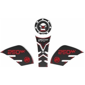 Resim CF MOTO 250 NK 2018 - 2023 UYUMLU Tank Pad Kırmızı 