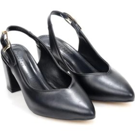 Resim Pisagor PS-32480 6 cm Topuklu Kadın Stiletto Ayakkabı 