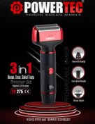 Resim Powertec TR-275 3/1 Günlük Tıraş Makinesi 